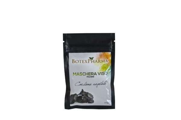 Maschera Viso al Carbone Attivo  Detossinante e Purificante 100% Naturale