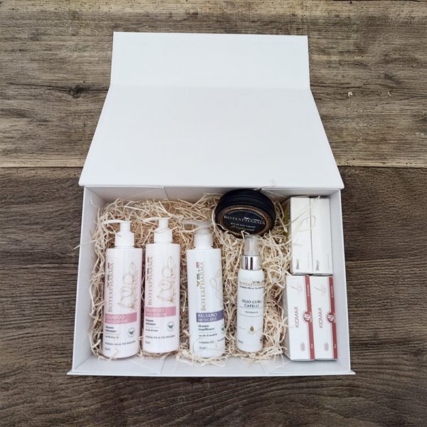 BOX CAPELLI SECCHI E SFIBRATI  ( utile per 2/3 mesi di trattamento consigliato minimo)